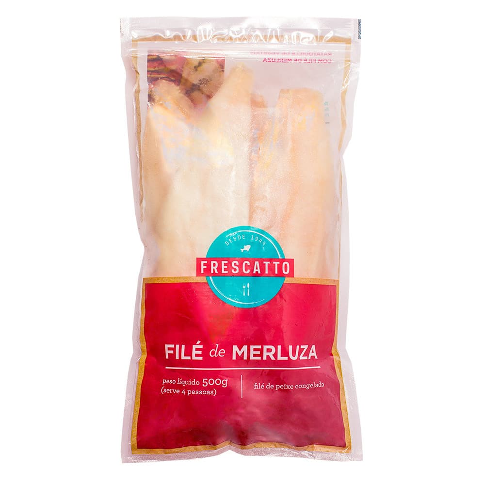 Filé de Merluza Congelado 500g - Frescatto