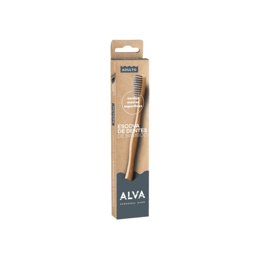 Escova de Dentes Bamboo Adulto - Alva