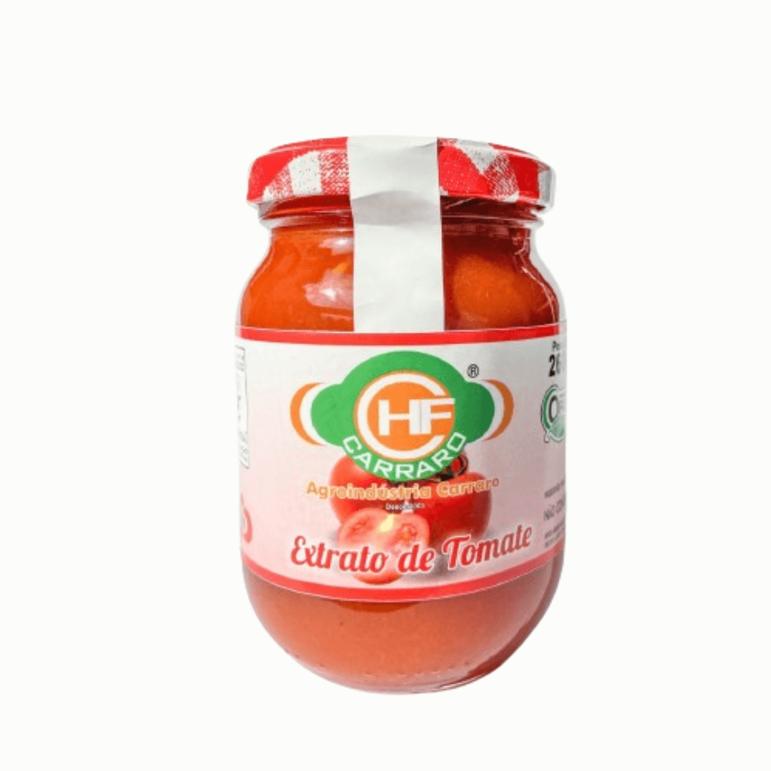 Extrato de Tomate Orgânico 260g  - HF Carraro