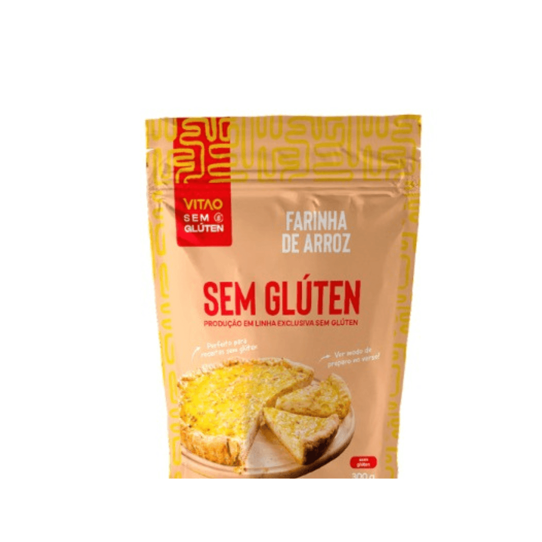 Farinha de Arroz Sem Glúten 300g - Vitao