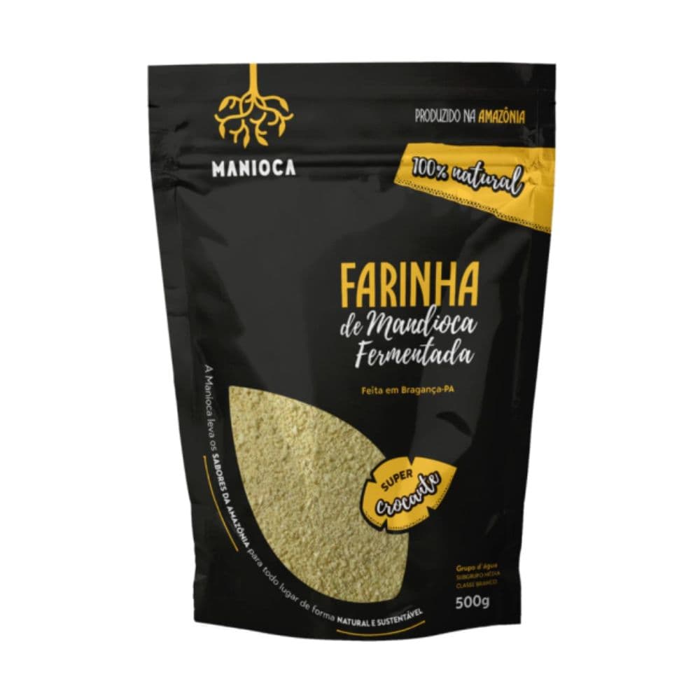 Farinha de Mandioca Fermentada 500g - Manioca