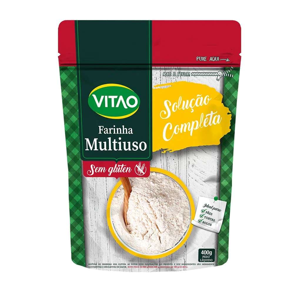 Farinha Mix Sem Glúten 400g - Vitao