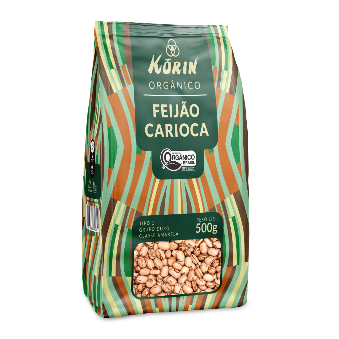 Feijão Carioca Orgânico 500g - Korin