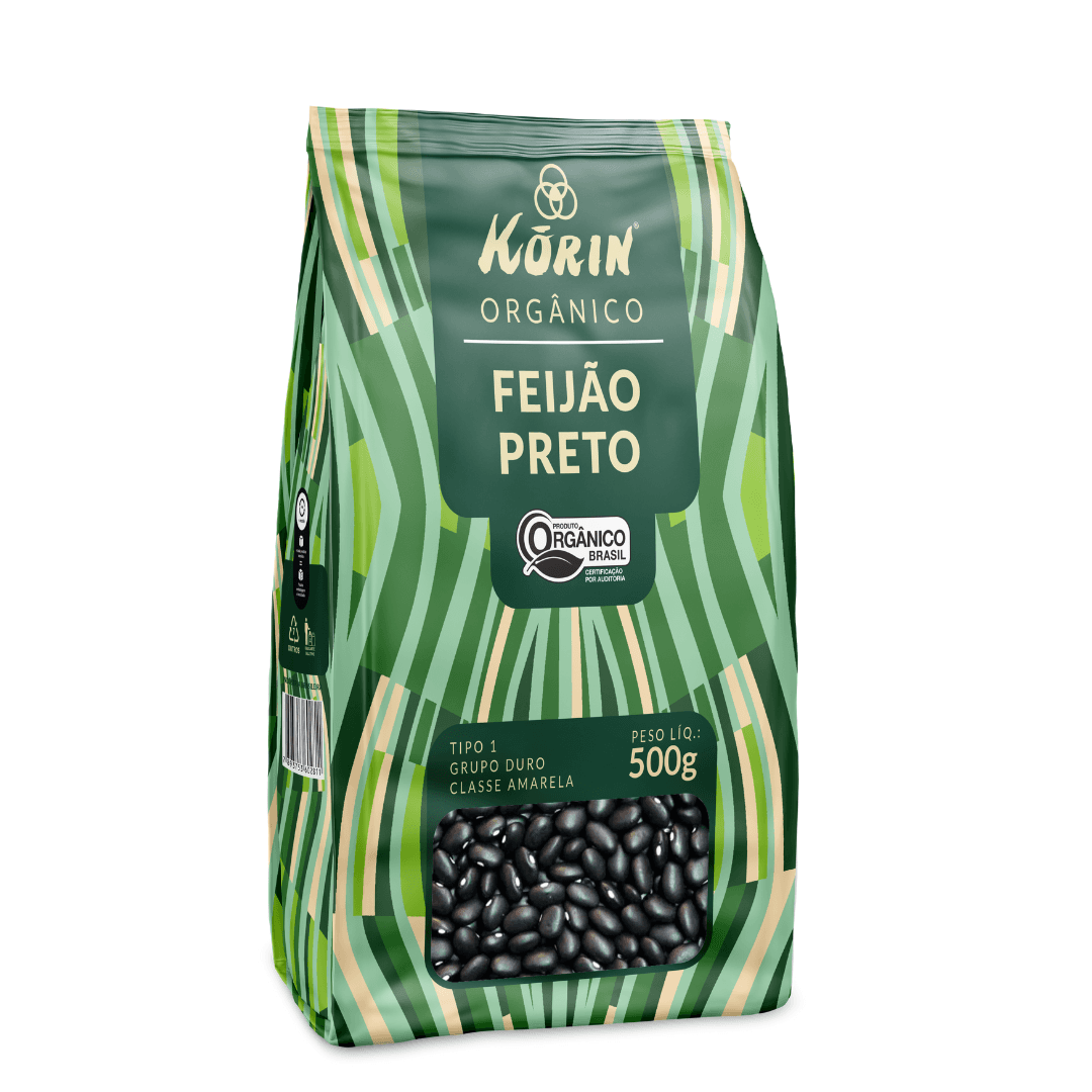 Feijão Preto Orgânico 500g - Korin