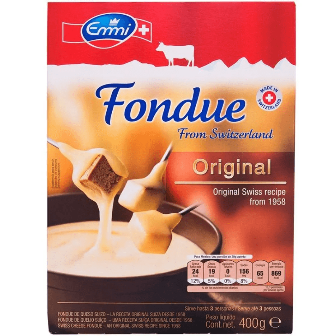 Fondue de Queijo Suíço Clássico 400g - Emmi