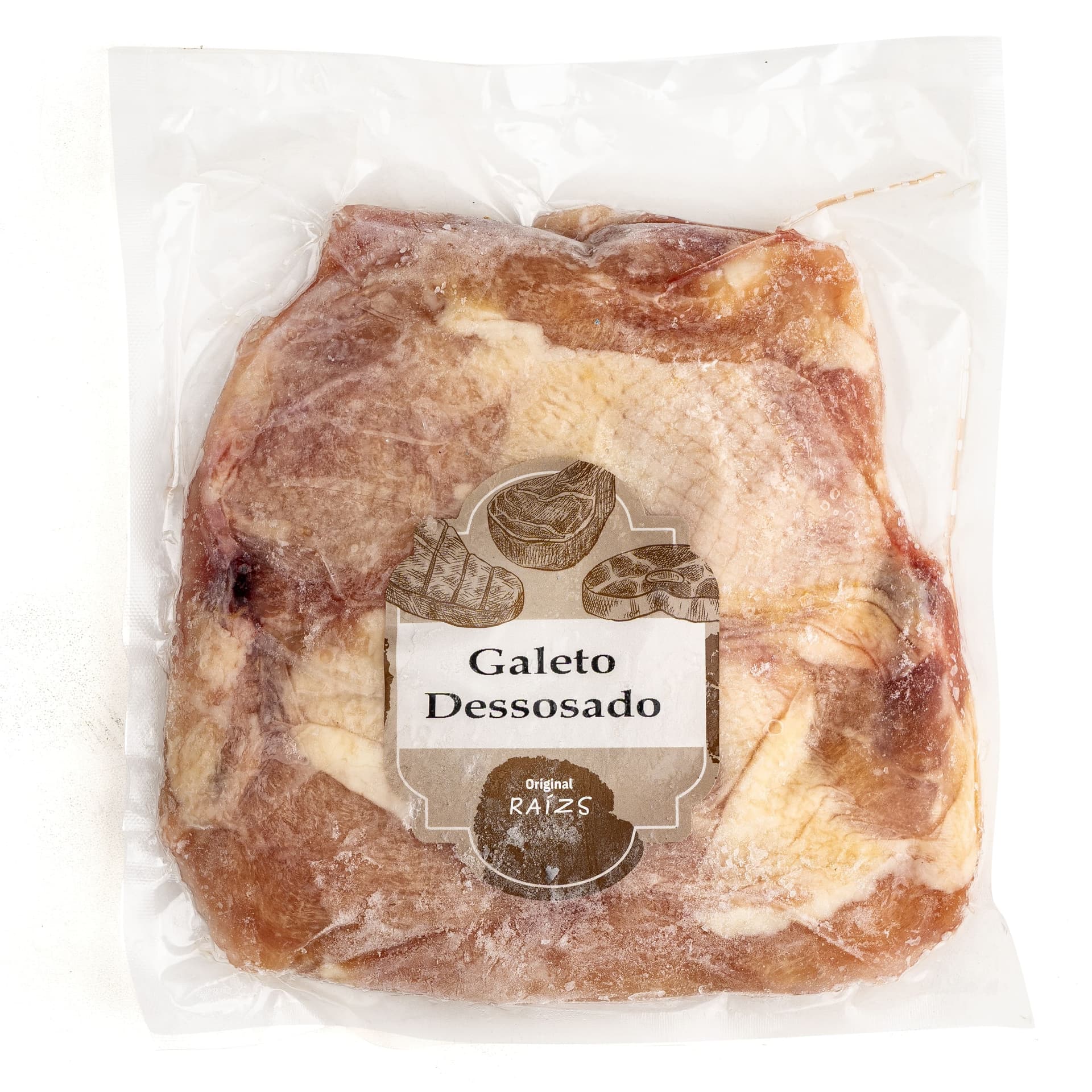 Galeto Desossado Congelado 450g - Raízs Meat