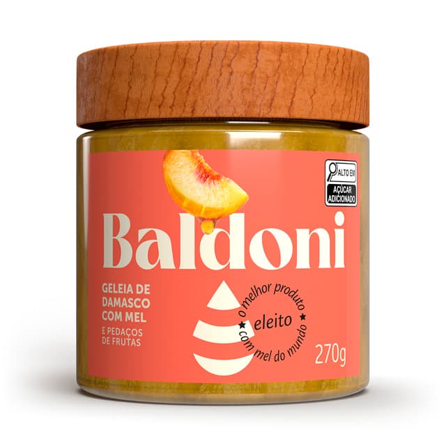 Geleia de Damasco 270g - Baldoni