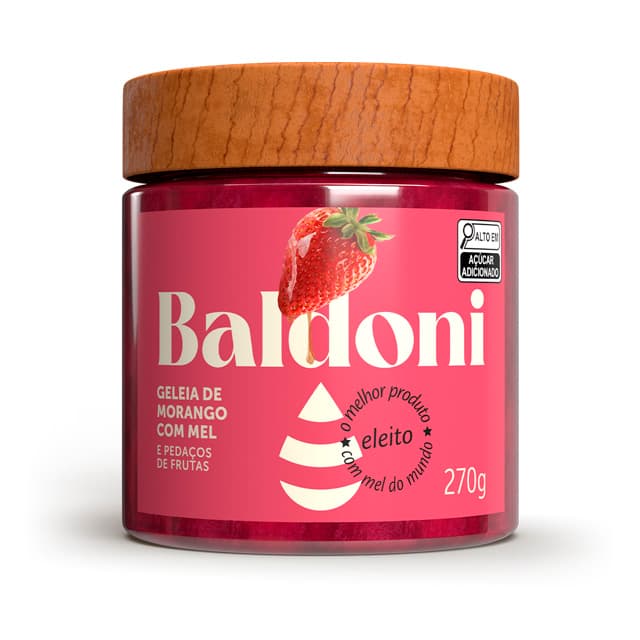 Geleia de Morango 270g - Baldoni