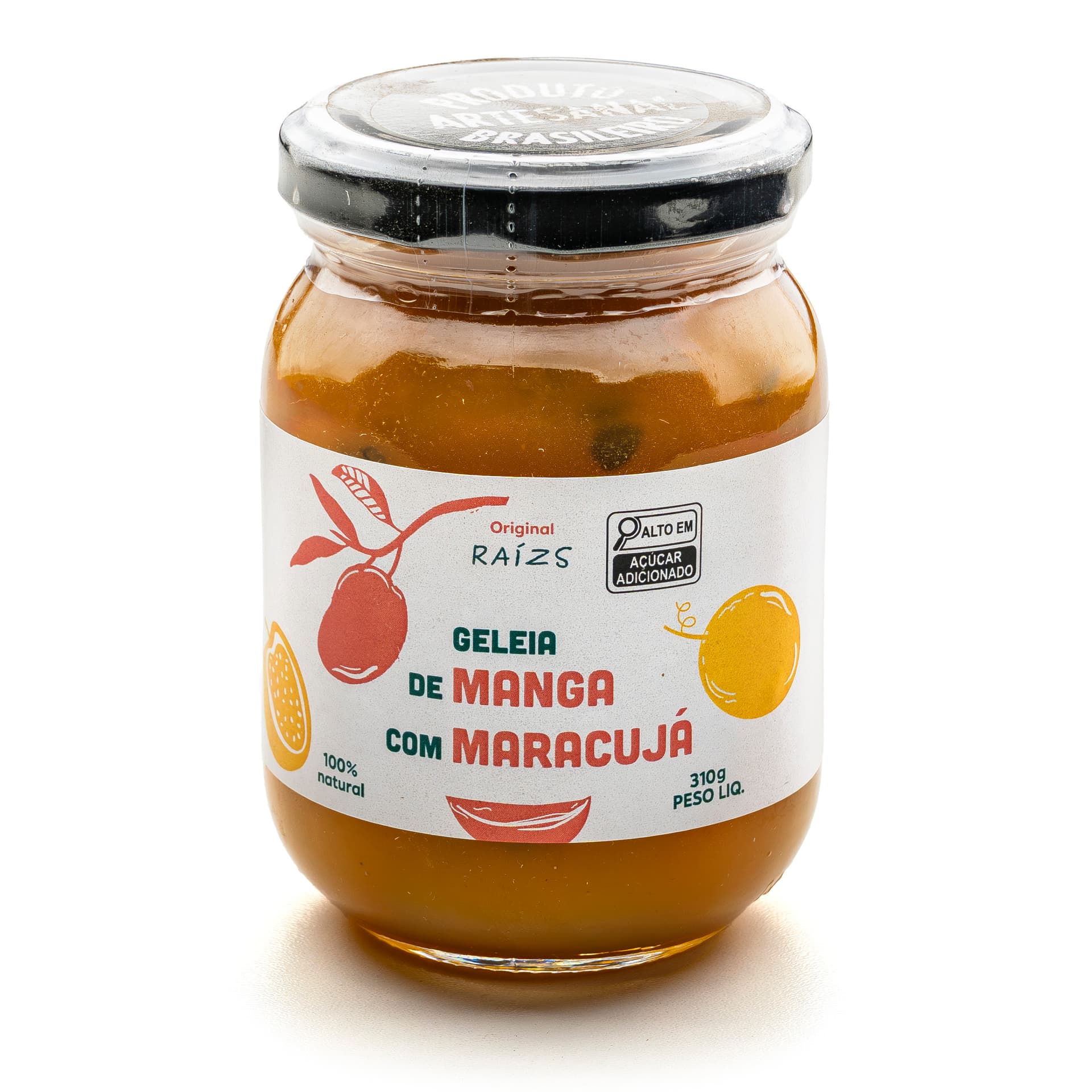 Geleia de Manga com Maracujá 310g - Raízs
