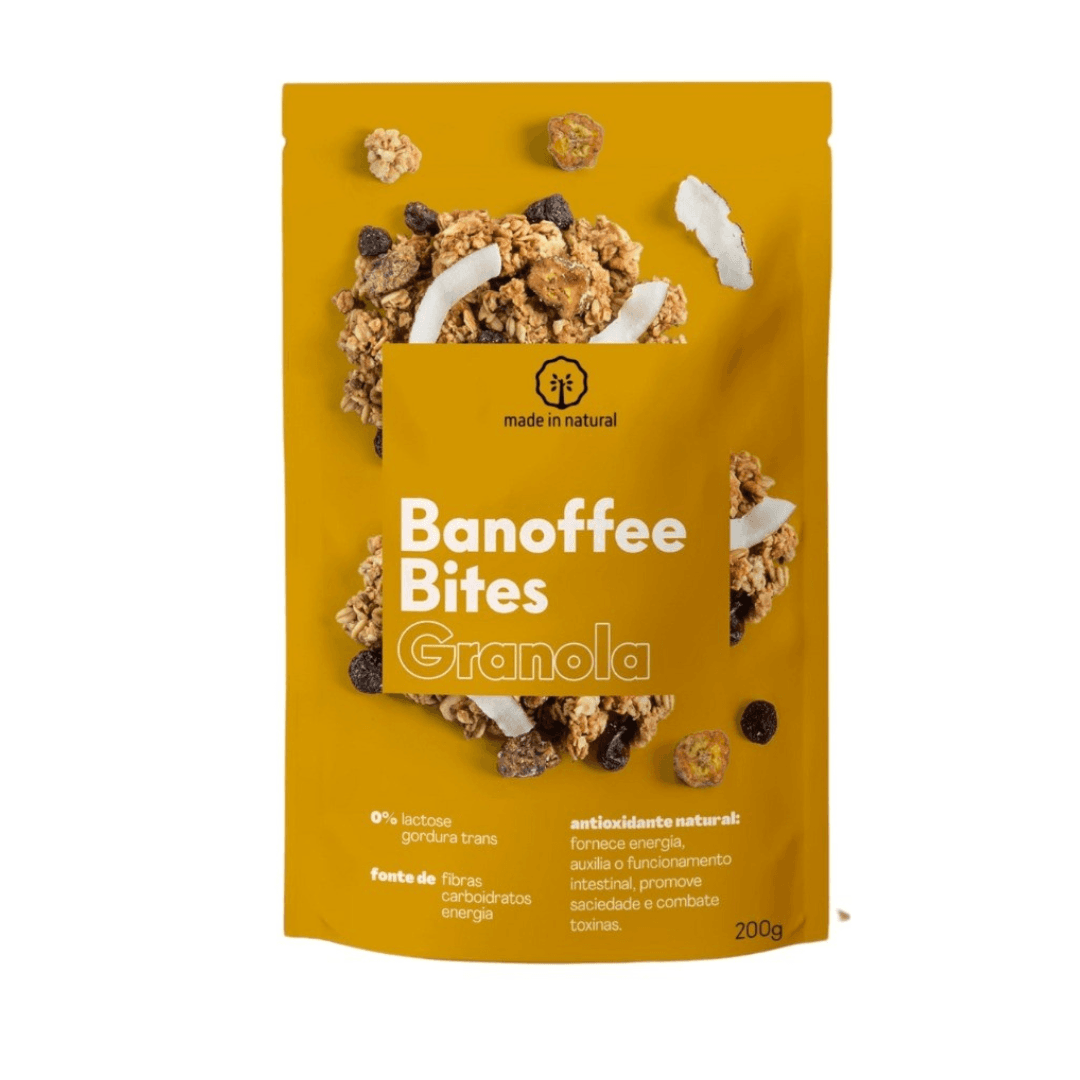 Granola de Banana 200g - Made in Natural
