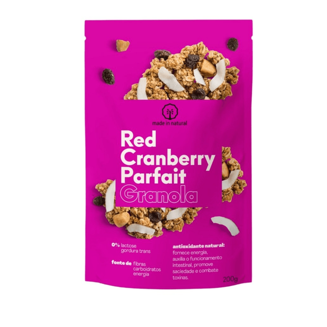 Granola de Cranberry 200g - Made in Natural