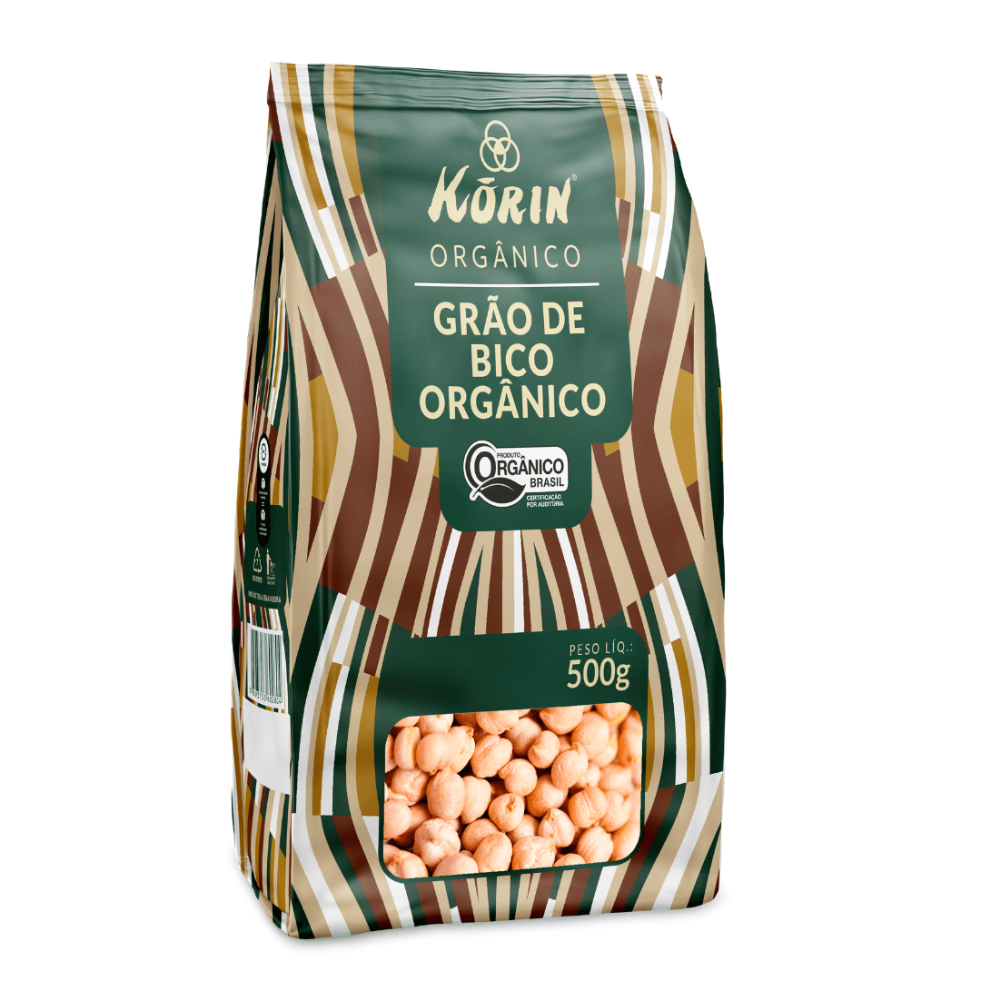 Grão de Bico Orgânico 500g - Korin