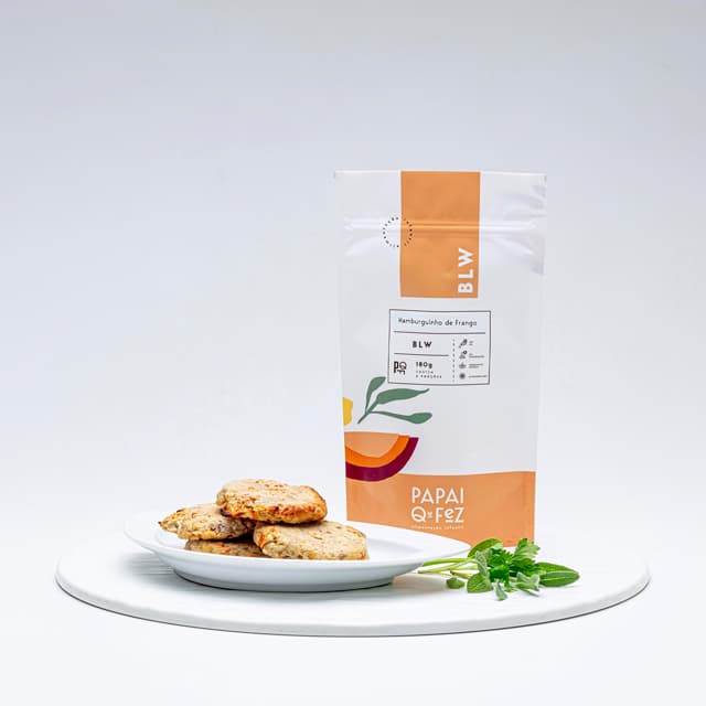 Hambúrguer de Frango 180g - Papai Que Fez