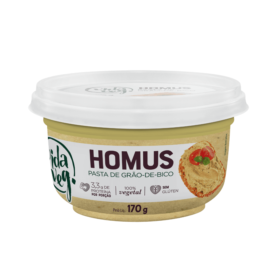 Homus Pasta de Grão de Bico 170g - VidaVeg