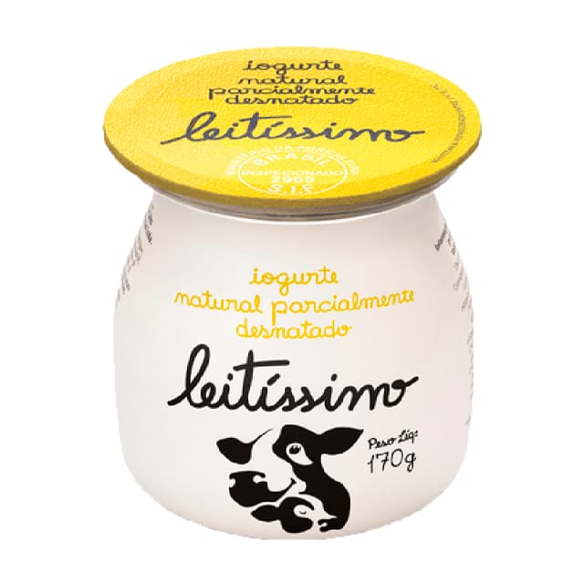 Iogurte Parcialmente Desnatado 170g - Leitíssimo