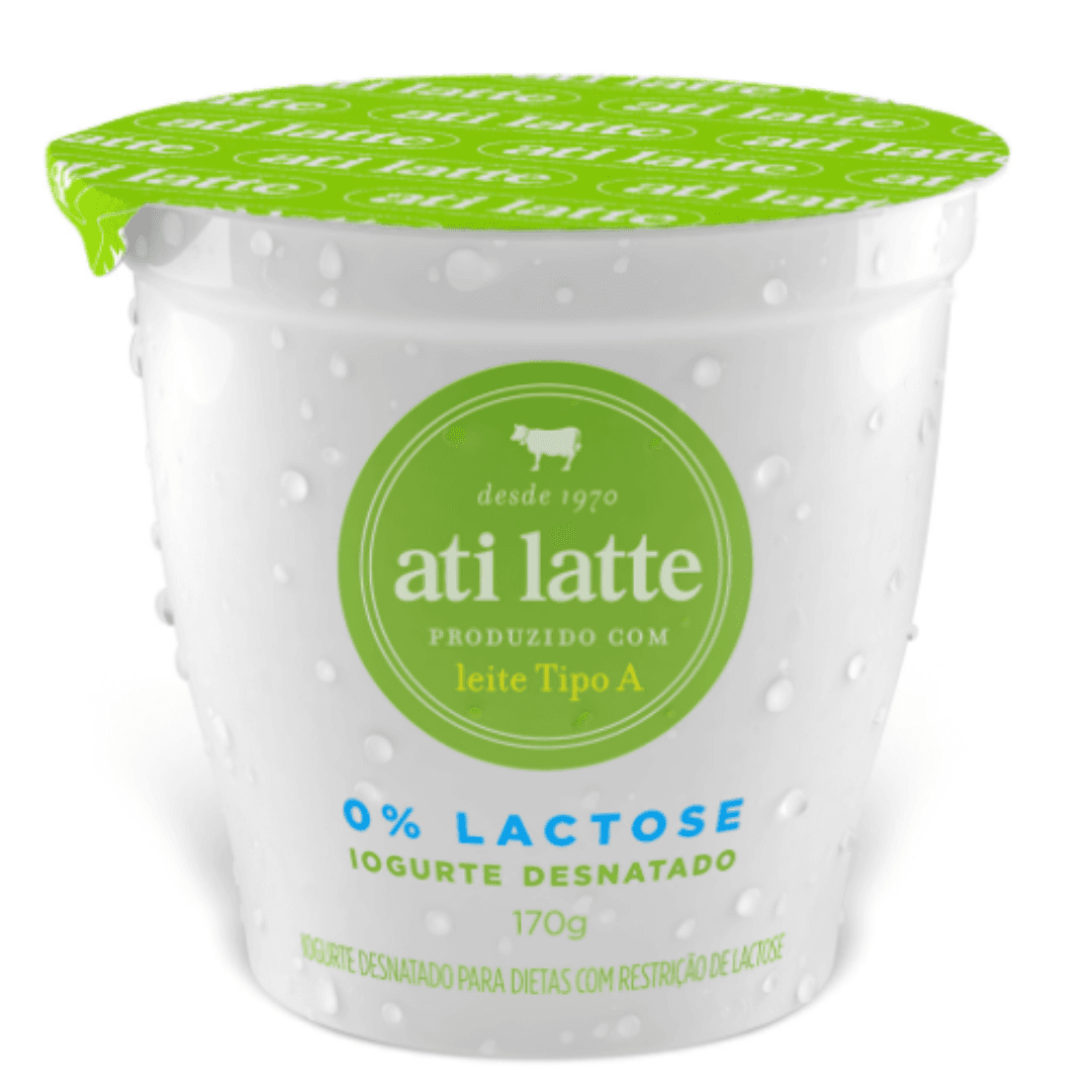 Iogurte Desnatado Zero Lactose 170g - Atilatte