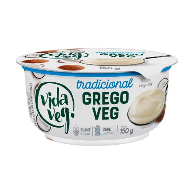Iogurte Gregoveg Tradicional Vegano 150g - VidaVeg