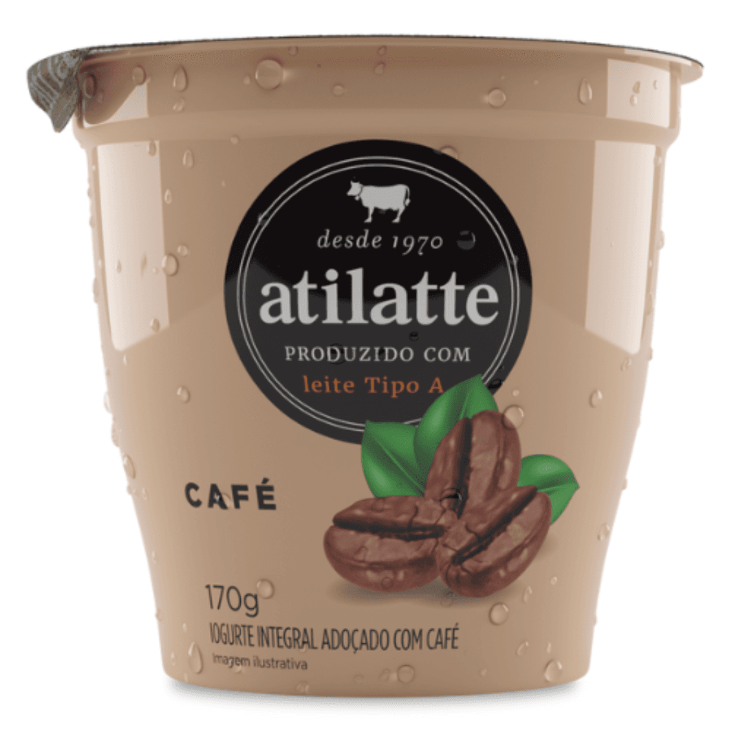Iogurte Integral Café 170g - Atilatte