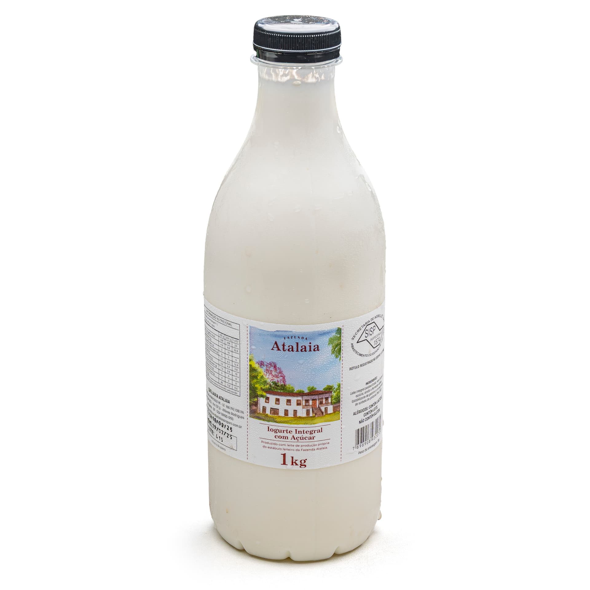 Iogurte Integral com Açúcar 1L - Fazenda Atalaia