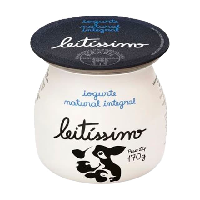 Iogurte Natural Integral 170g - Leitíssimo