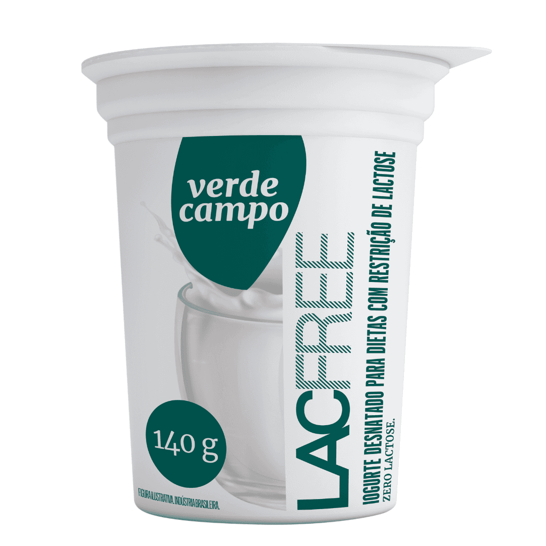 Iogurte Tradicional LacFree 140g - Verde Campo