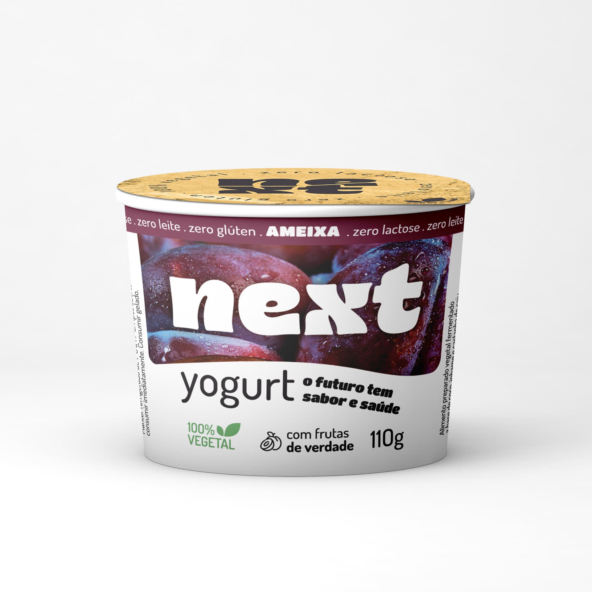 Iogurte Vegano de Ameixa 110g - Next