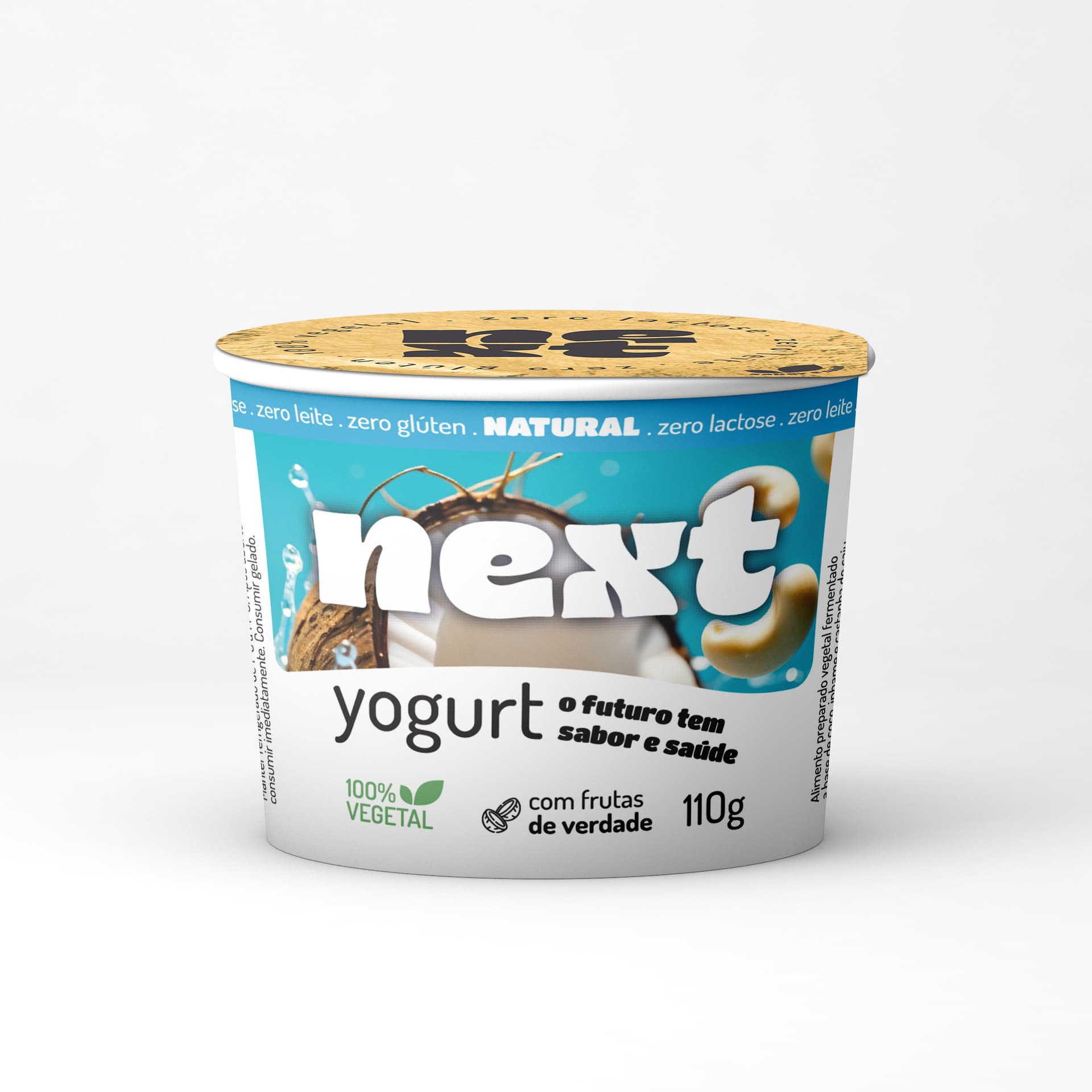 Iogurte Vegano Natural 110g - Next