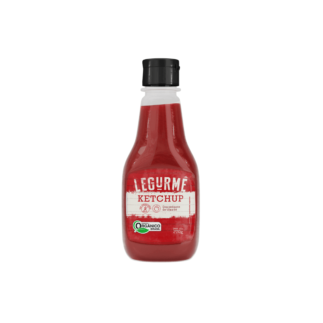 Ketchup Bisnaga Orgânico 270g - Legurmê