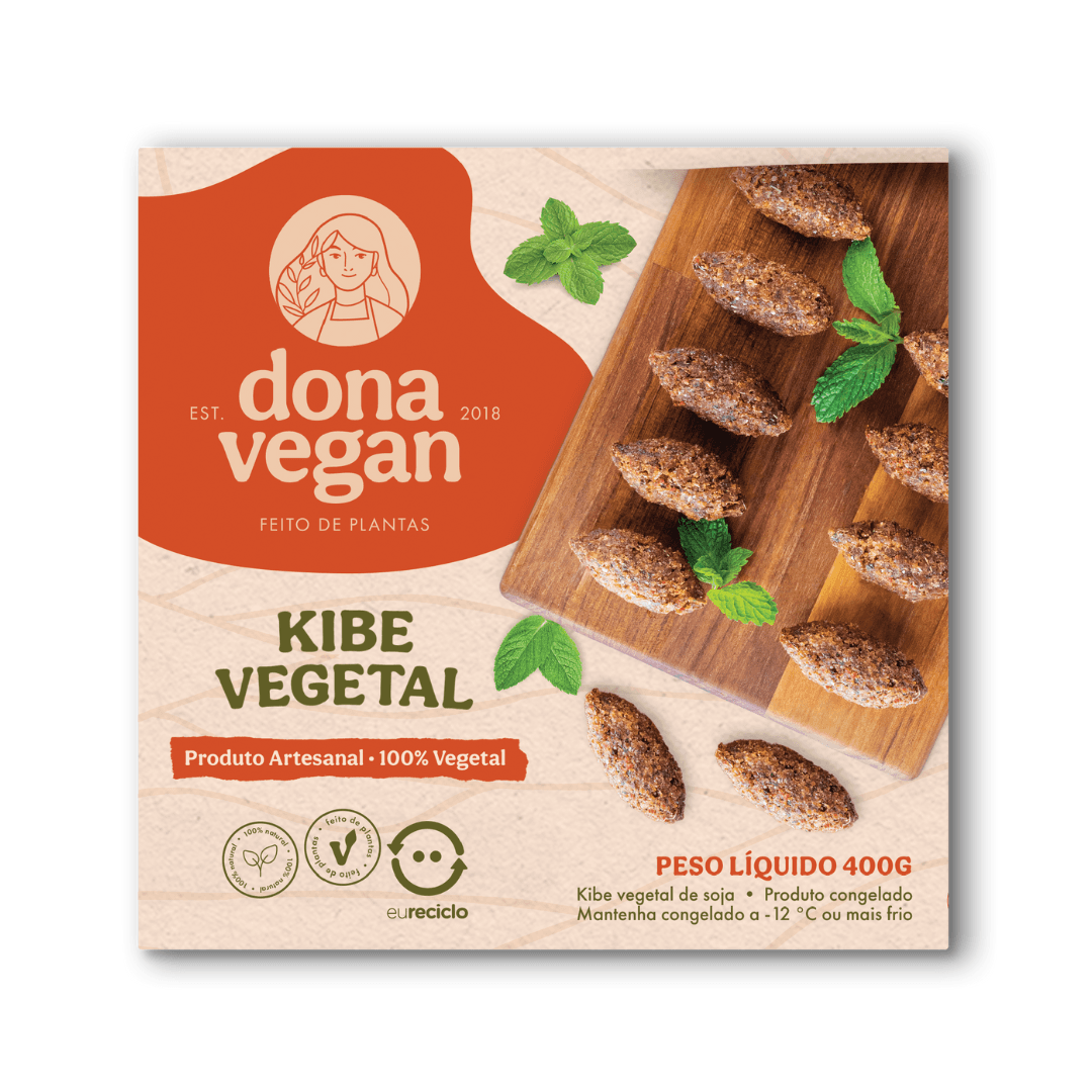 Kibe Vegetal 400g - Dona Vegan