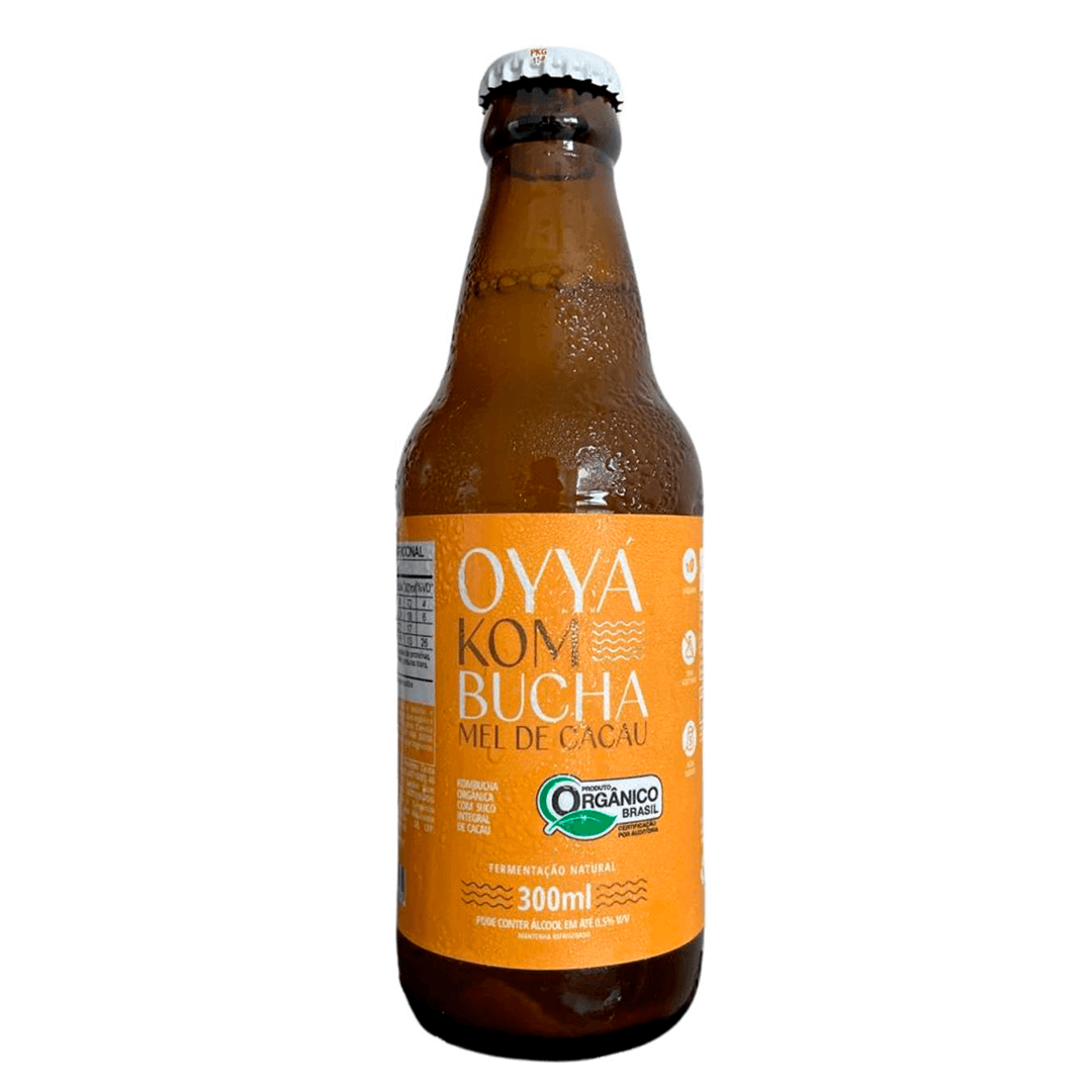 Kombucha de Mel de Cacau 300ml - Oyyá