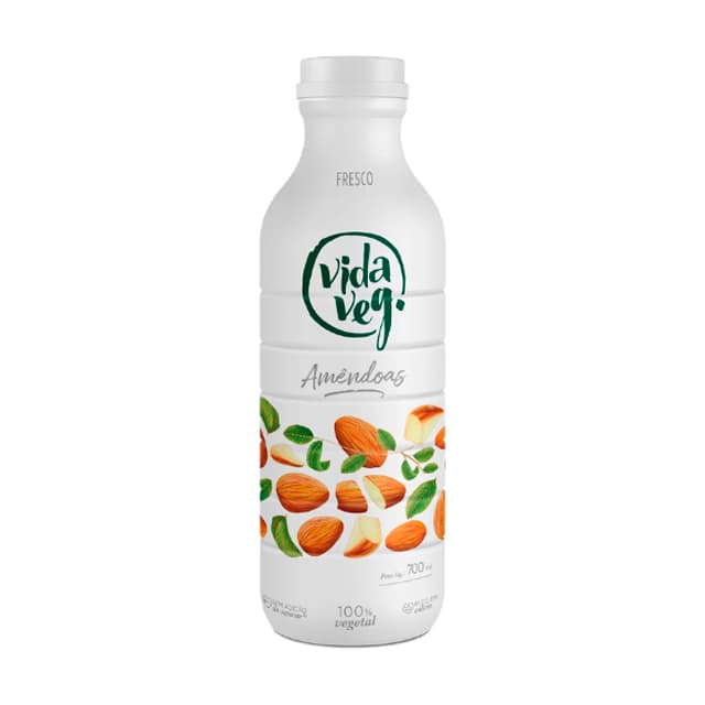 Leite de Amêndoas Fresco 700ml - VidaVeg