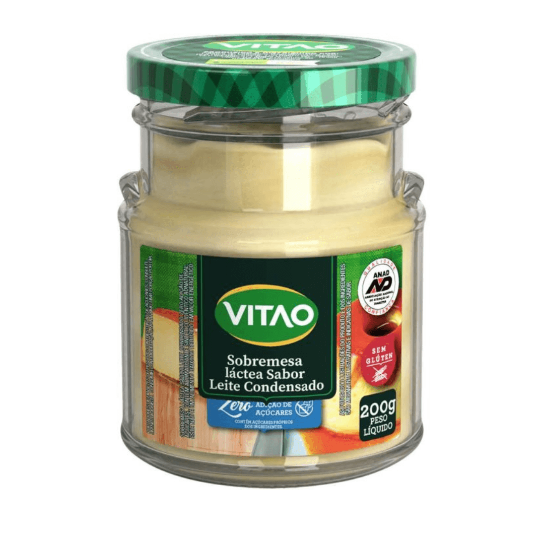 Leite Condensado Zero Açúcar 200g - Vitao