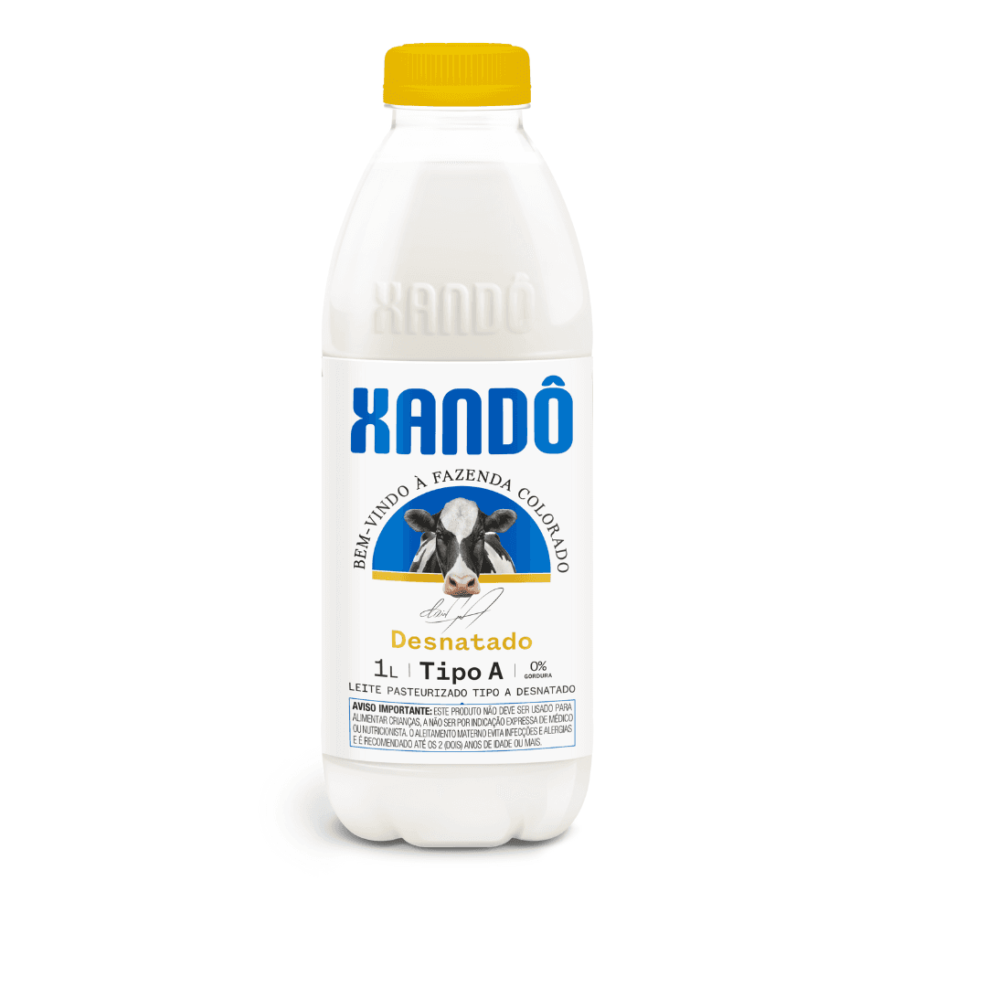Leite Tipo A Desnatado 1L - Xandô