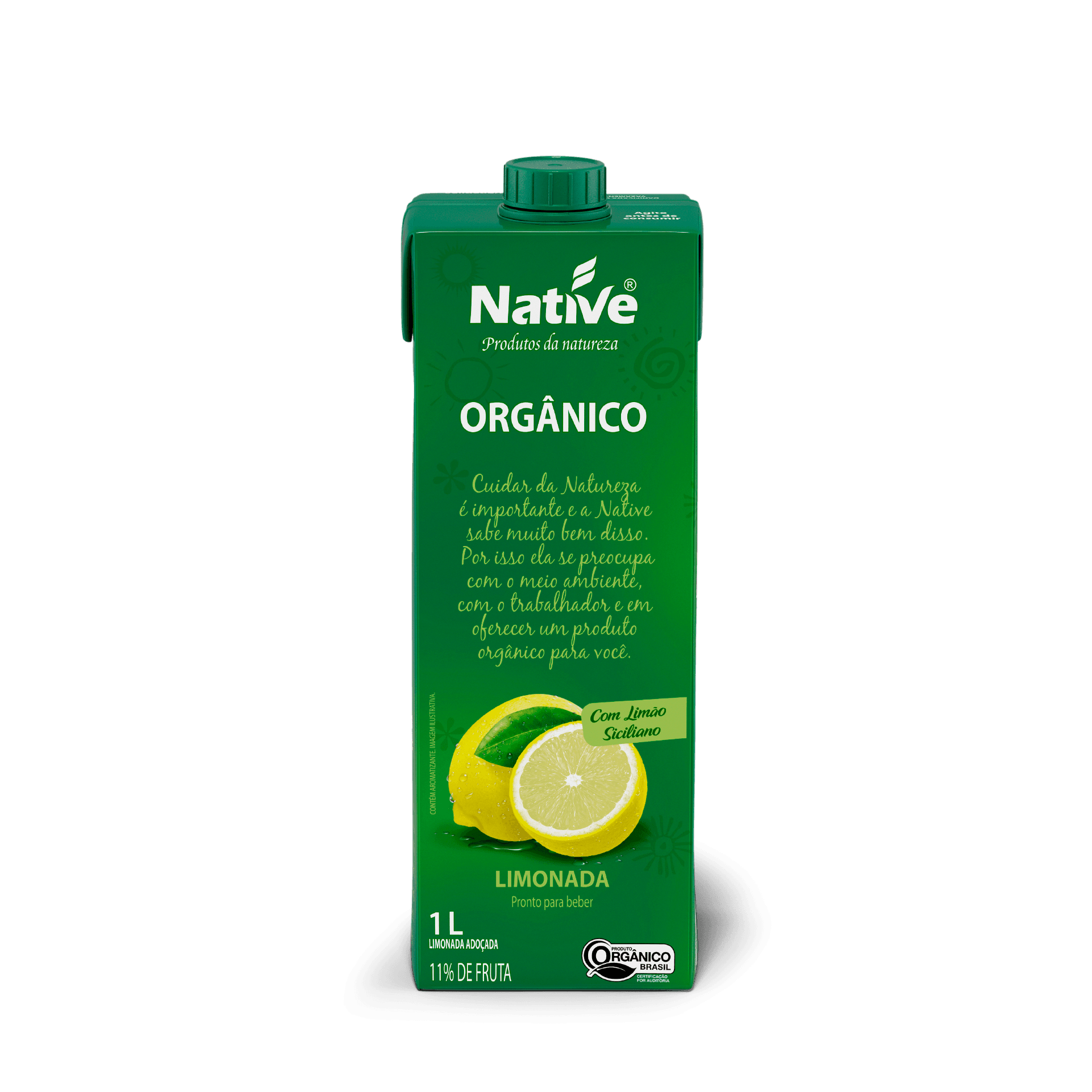 Limonada Orgânica 1L - Native