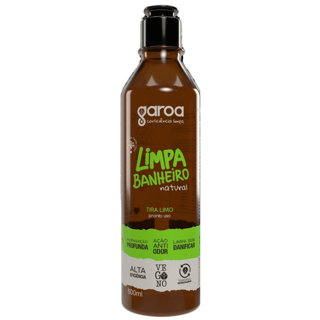 Limpa Banheiro Natural Capim Limão 600ml - Garoa