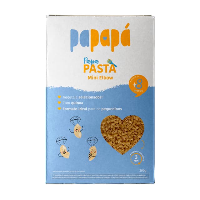 Macarrão Infantil com Quinoa 200g - Papapá