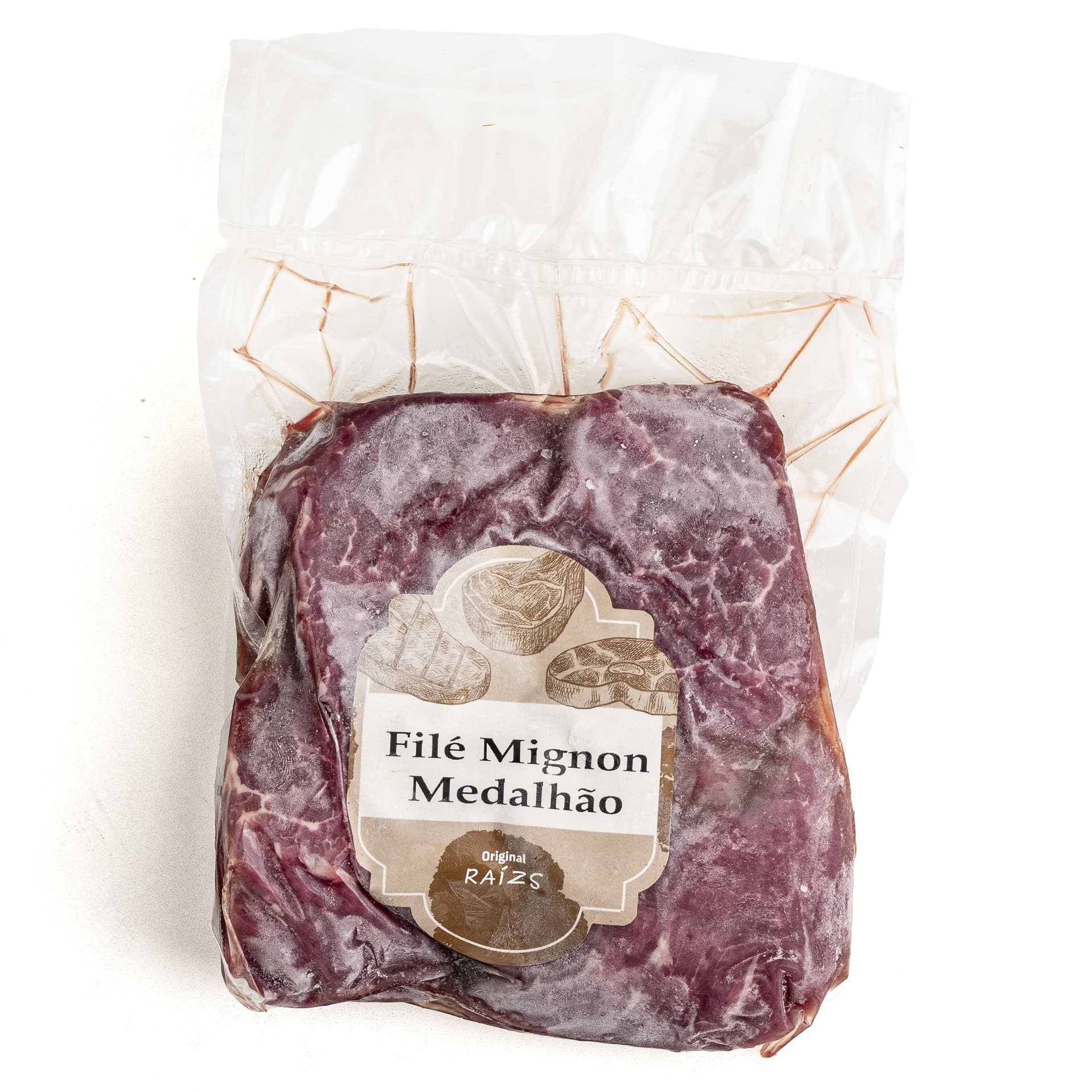 Medalhão de Filé Mignon Congelado 500g - Raízs Meat