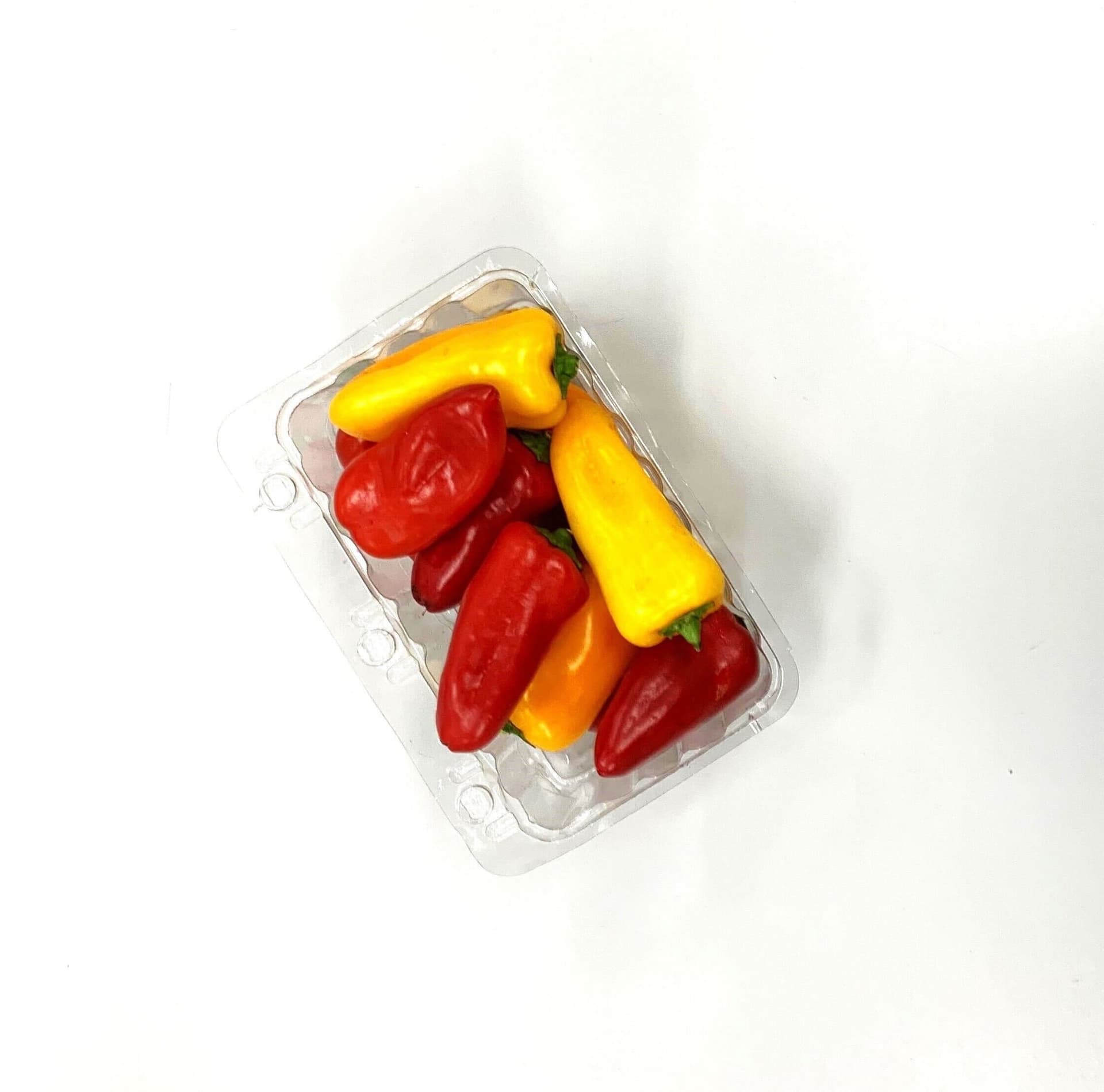 Mini Pimentão Colorido Orgânico 350g  - Raízs