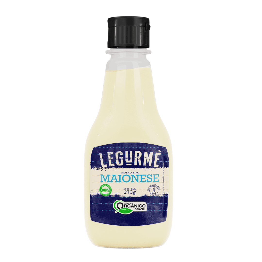 Molho de Maionese Bisnaga Orgânico 270g - Legurmê