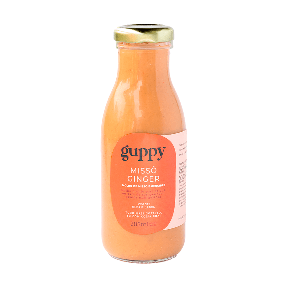 Molho de Missô e Gengibre 285ml - Guppy