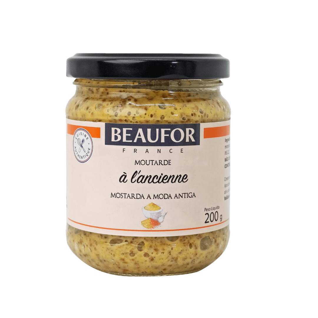 Mostarda Dijon à l'ancienne 200g - Beaufor