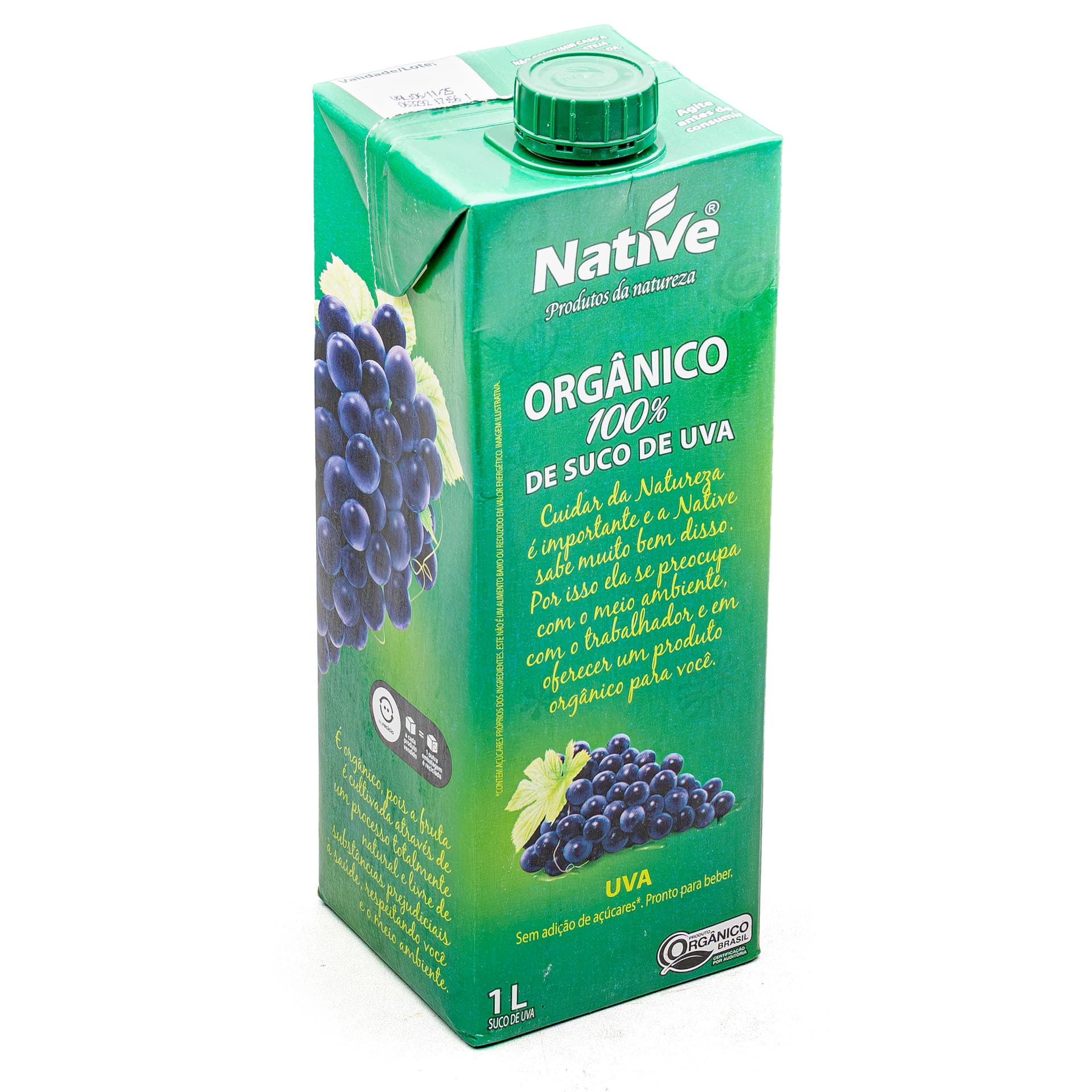Néctar de Uva Orgânica 1L - Native