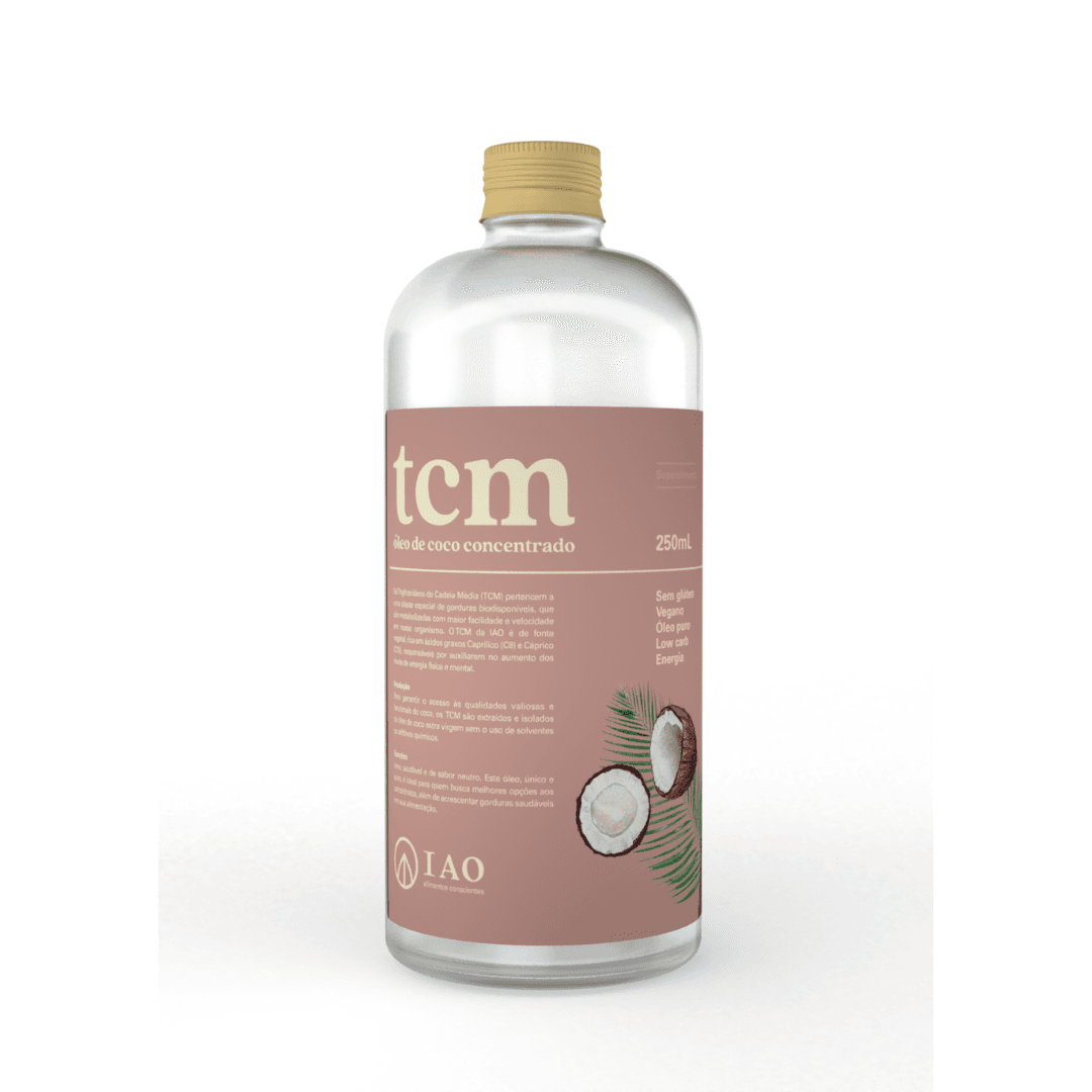 Óleo de Coco Concentrado TCM 250ml - IAO