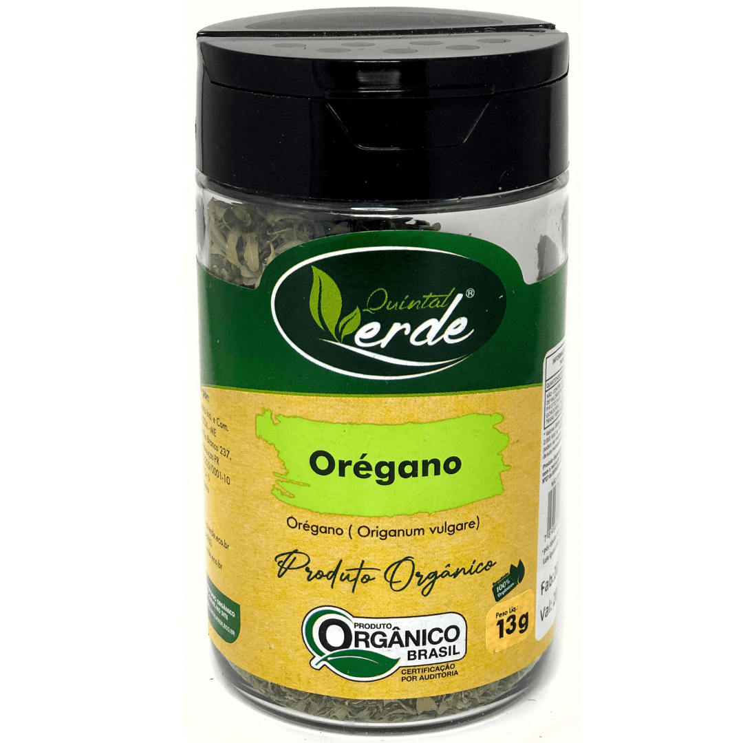 Orégano Pote Orgânico 13g - Quintal Verde