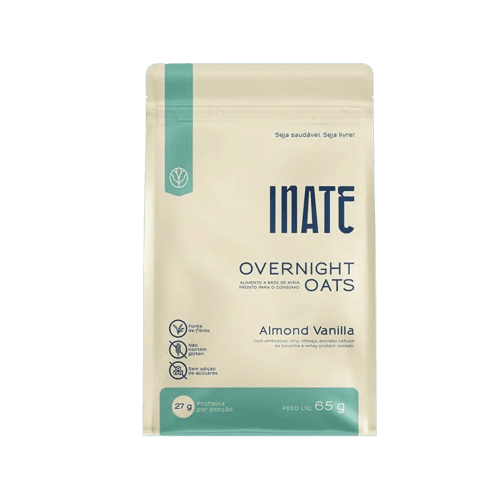 Overnight Oats Vanilla 65g - Inate