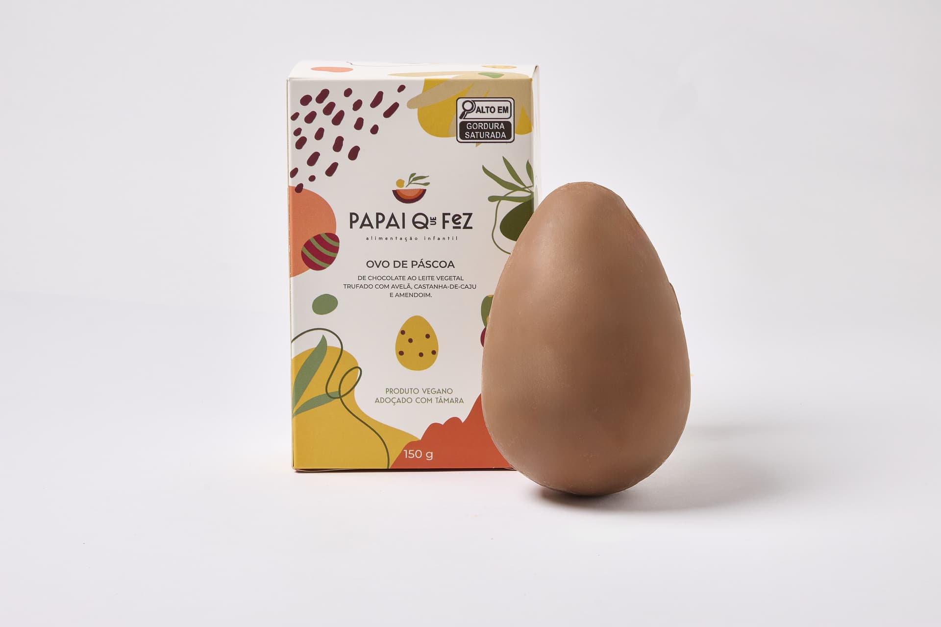 Ovo de Páscoa de Chocolate 150g - Papai Que Fez
