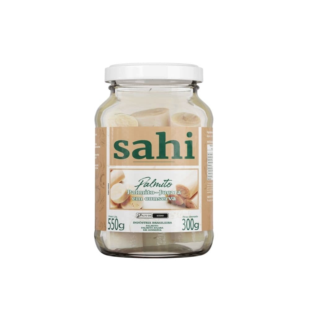 Palmito Inteiro 550g - Sahi