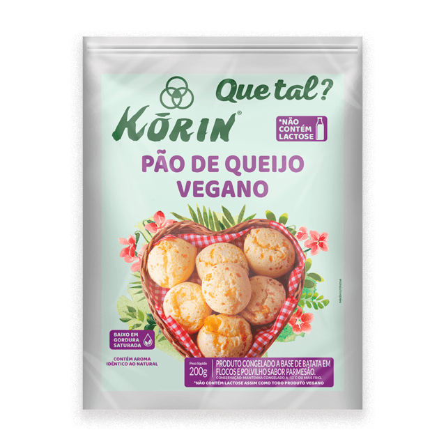 Pão de Queijo Vegano 200g - Korin