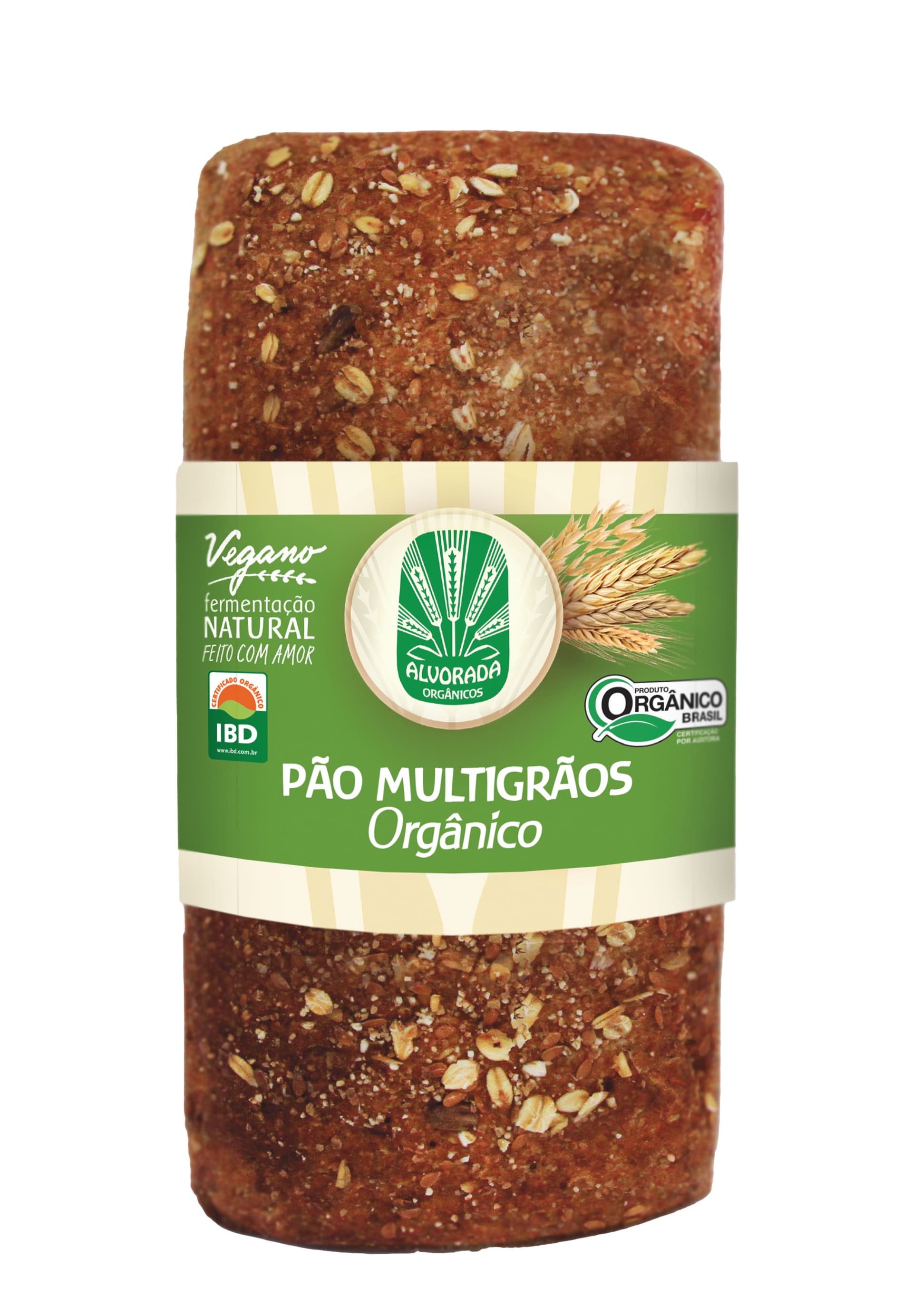 Pão Multigrãos Orgânico Congelado 600g - Alvorada