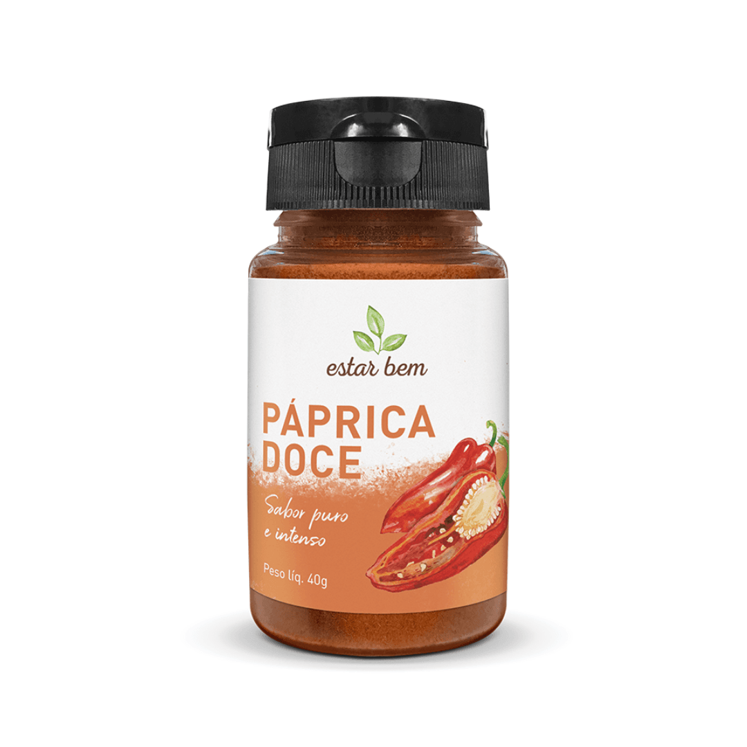 Páprica Doce 40g - Estar Bem